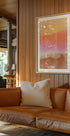 Deamy abstract landscape in pastel and neon colors (NEW) - Posterbox