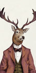 A deer With Human Attire—wearing Plakat - Posterbox