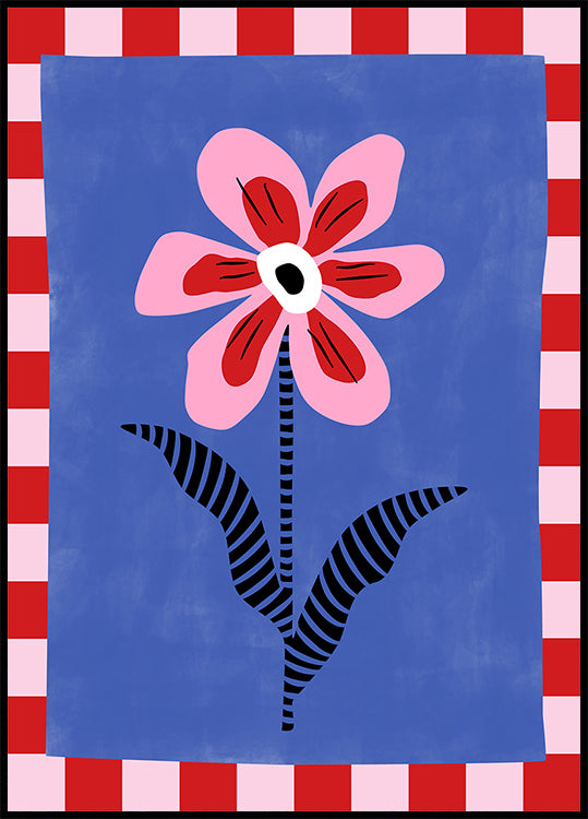 Bold Pink Flower (NEW) - Posterbox
