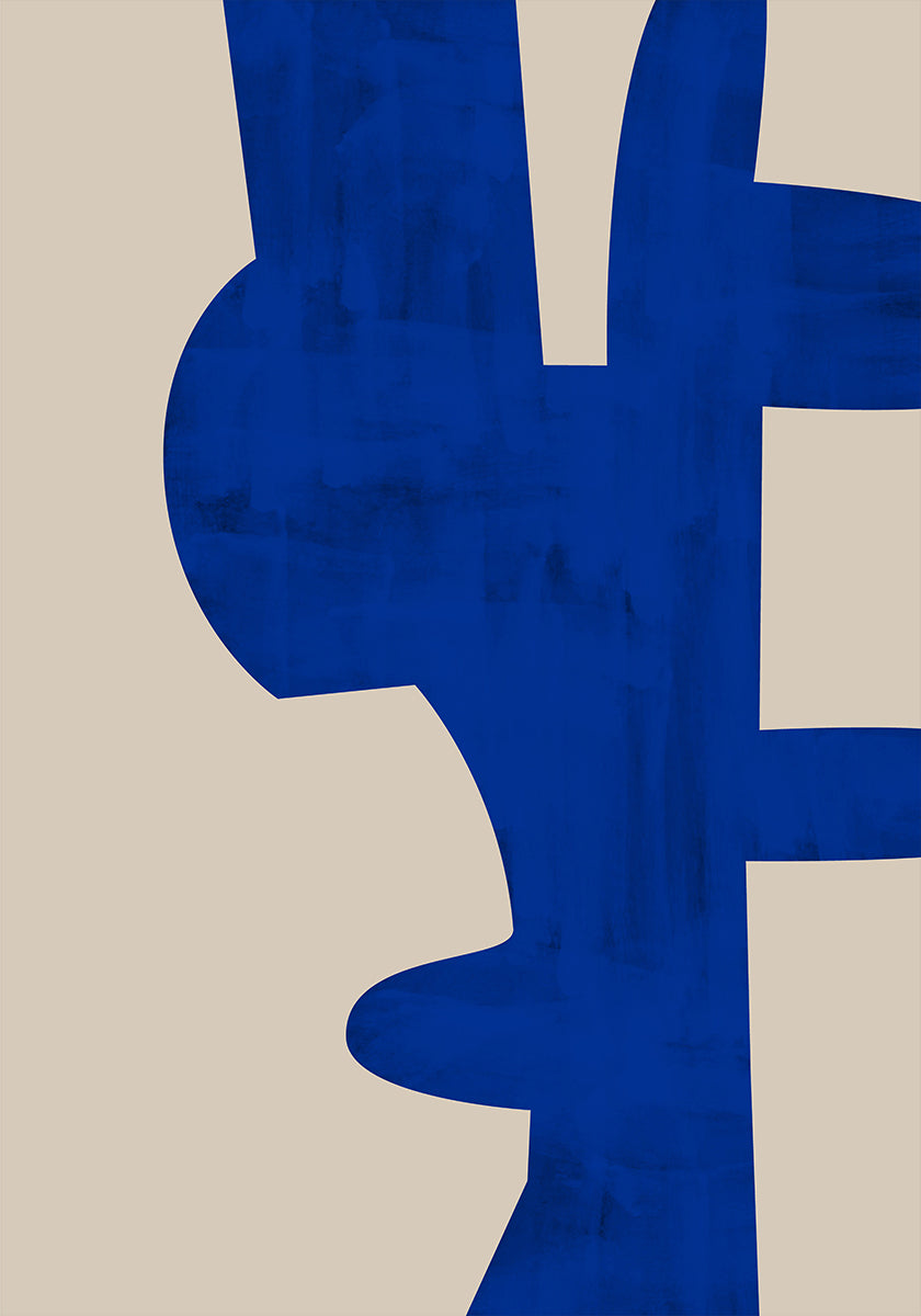 Shadows of Blue Plakat - Posterbox