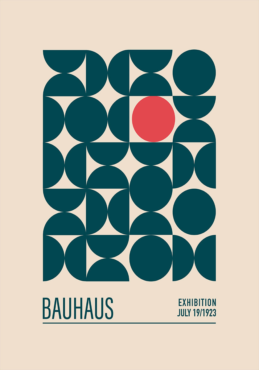 Geometric Harmony Plakat - Posterbox