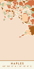 Black Maps Earth Tones 58 Plakat - Posterbox