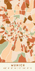Black Maps Earth Tones 57 Plakat - Posterbox