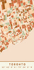 Black Maps Earth Tones 89 Plakat - Posterbox