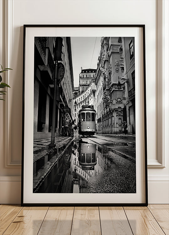 Rainy days in Lisbon Plakat - Posterbox