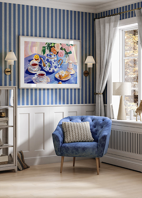 Afternoon Tea Table Plakat - Posterbox