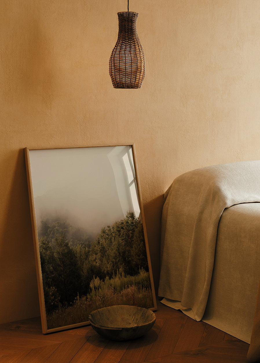 Foggy Forest Plakat - Posterbox.dk