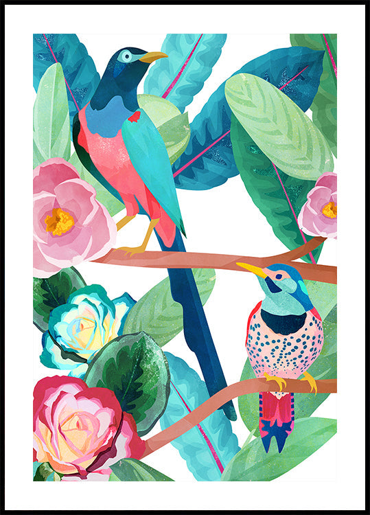 Birds of Spring Plakat - Posterbox