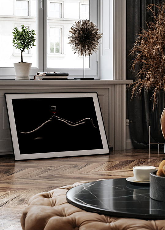 Bodyscape: Wine Tasting Plakat - Posterbox