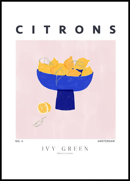 Lemons Plakat - Posterbox
