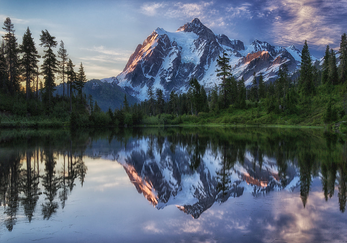 Sunrise on Mount Shuksan Plakat - Posterbox