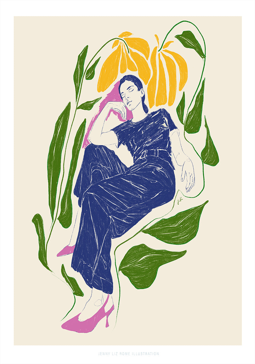 Jlr Quiet in the garden - Posterbox