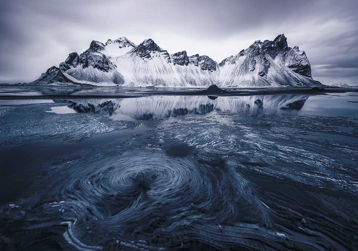 Ice on Stokksnes Plakat - Posterbox