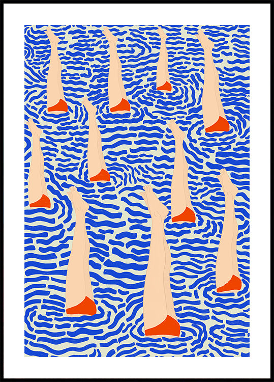Bañistas Plakat - Posterbox