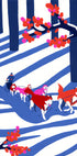 Dog Sled In the Snow Plakat - Posterbox