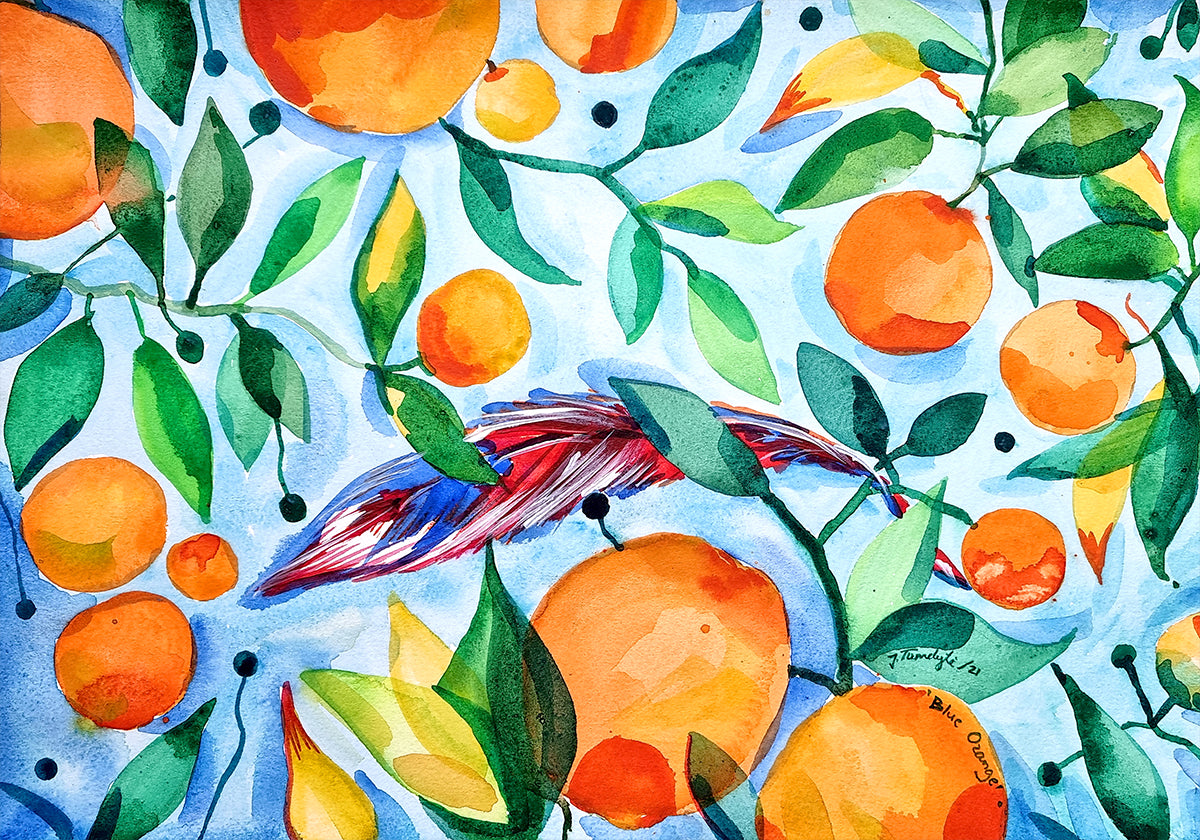 Orange Blue (NEW) - Posterbox