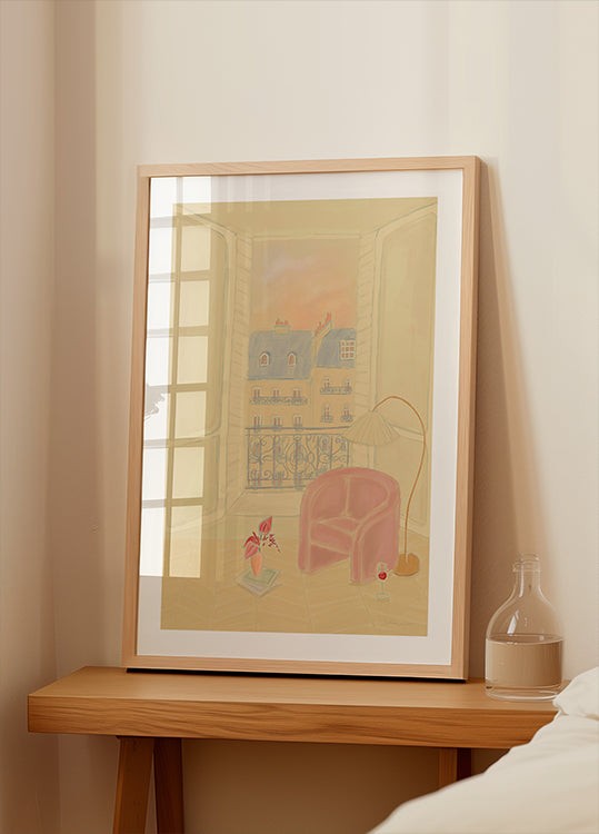 Cozy Paris Apartment - Posterbox