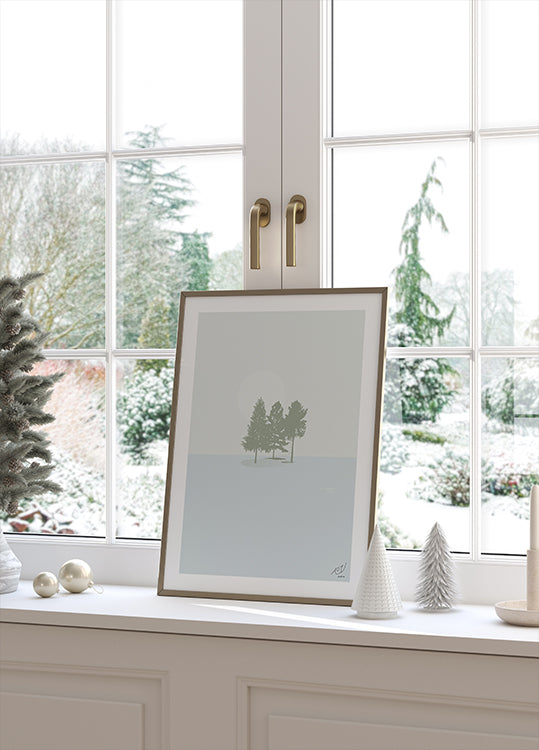 Minimal Forest.png Plakat - Posterbox