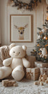 Peekaboo Baby Deer Plakat - Posterbox