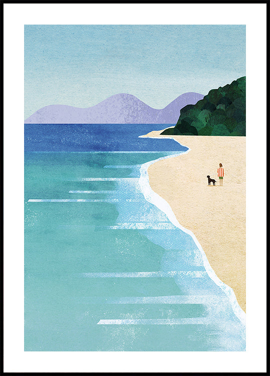 Beach Girl iii Plakat - Posterbox