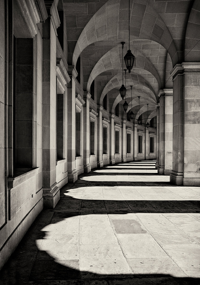 Curved Corridor Plakat - Posterbox
