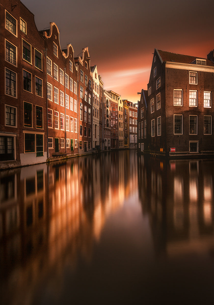 Amsterdam Evening Plakat - Posterbox