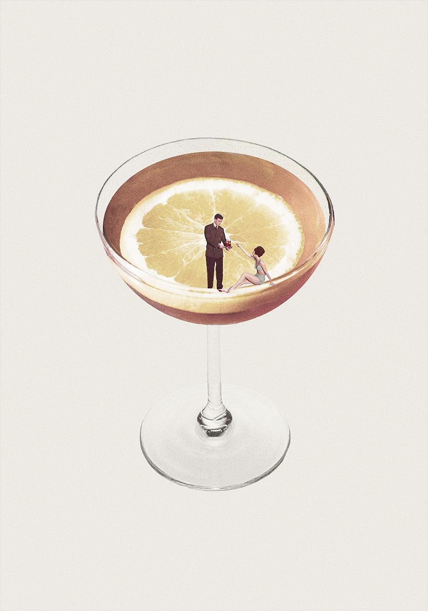 My drink needs a drink Plakat - Posterbox