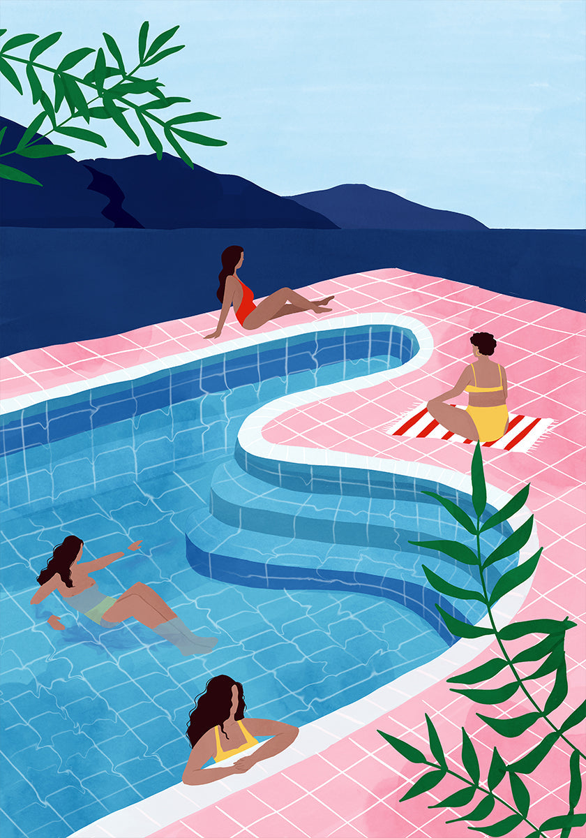 Pool Ladies - Posterbox