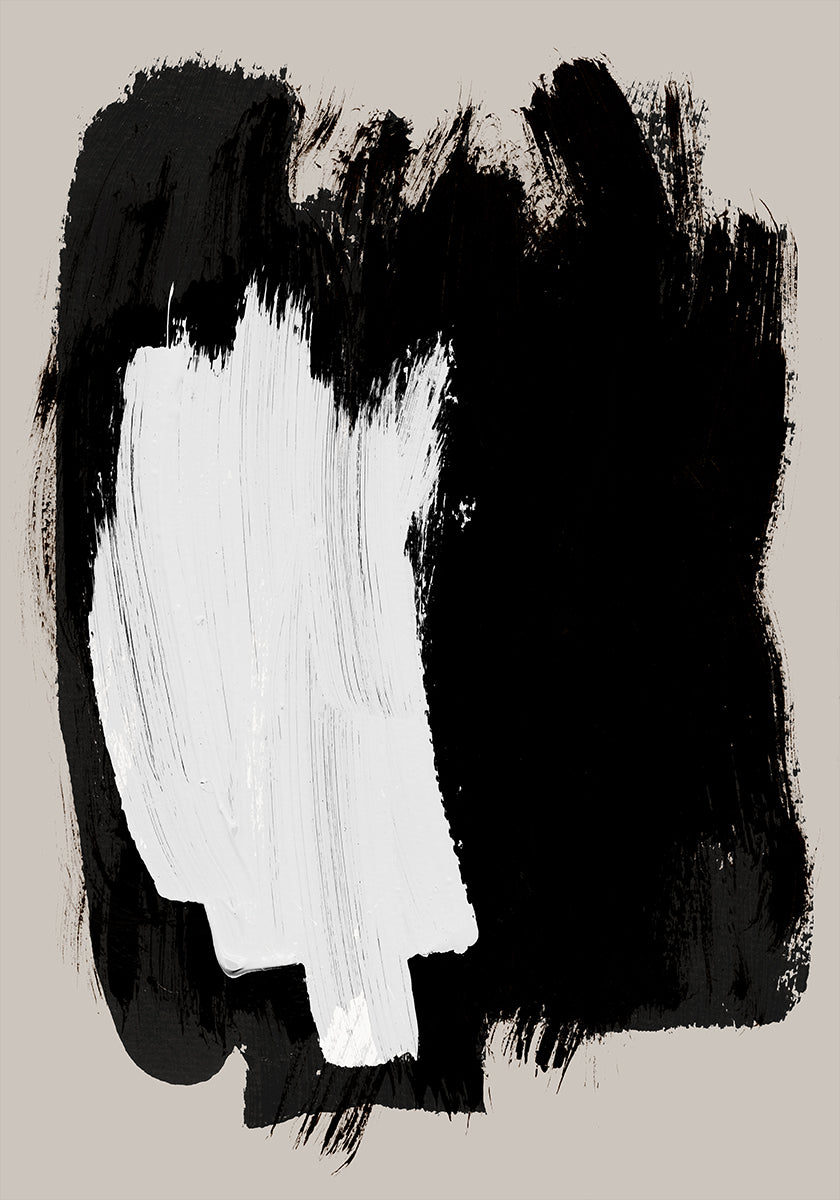 Abstract brush Plakat - Posterbox