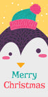 Xmas Card With Penguin By Barsrsind Plakat - Posterbox