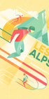 Retro Ski Plakat - Posterbox