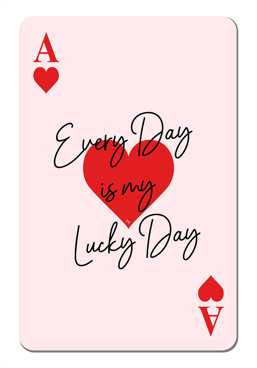 Lucky Ace Hearts - Posterbox