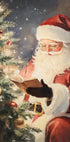 Santa Reading No.2 Plakat - Posterbox