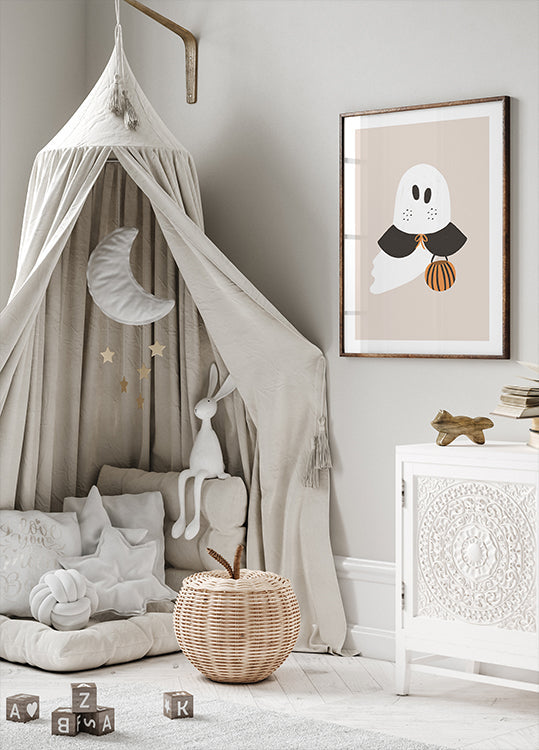 Cute Ghost Plakat - Posterbox