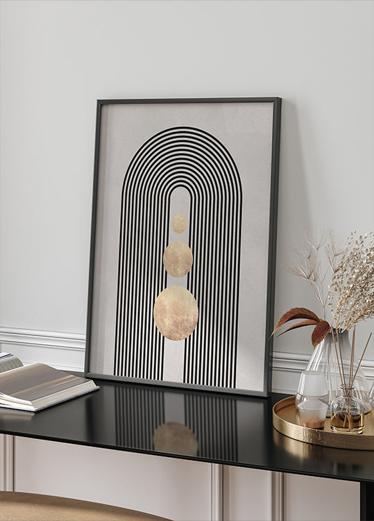 Linien und Kreise 19 Poster