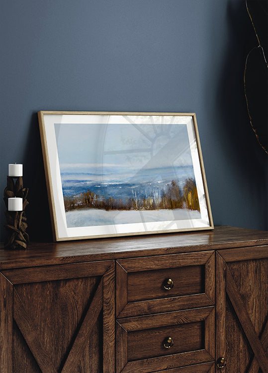 Winter View Plakat - Posterbox