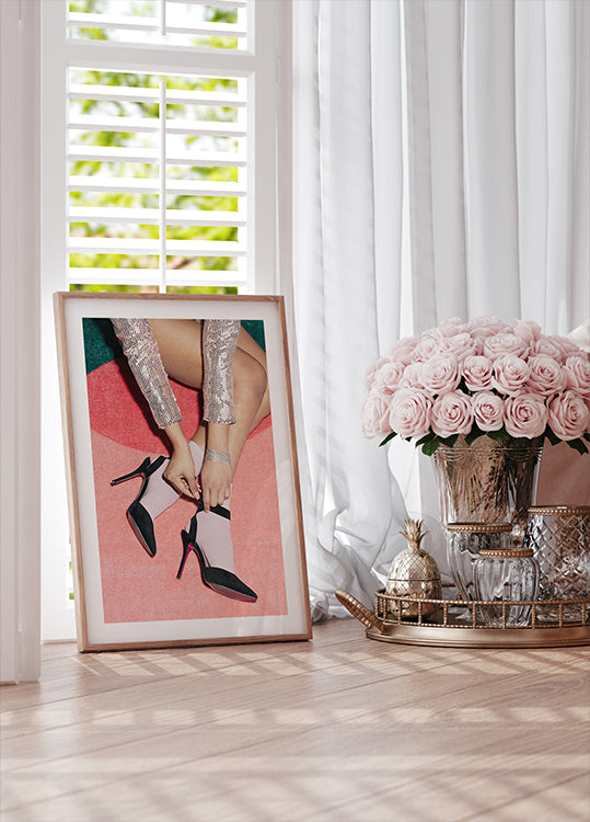 Getting Ready Pink Plakat - Posterbox