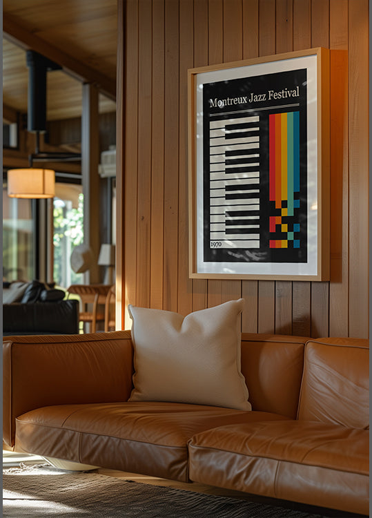 Plakat des Montreux Jazz Festivals