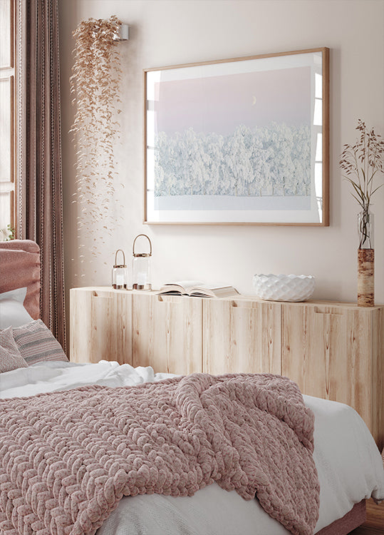 Pink winter magic Plakat