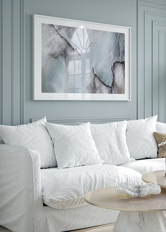 Abstract shapes of landscape #3 Plakat - Posterbox