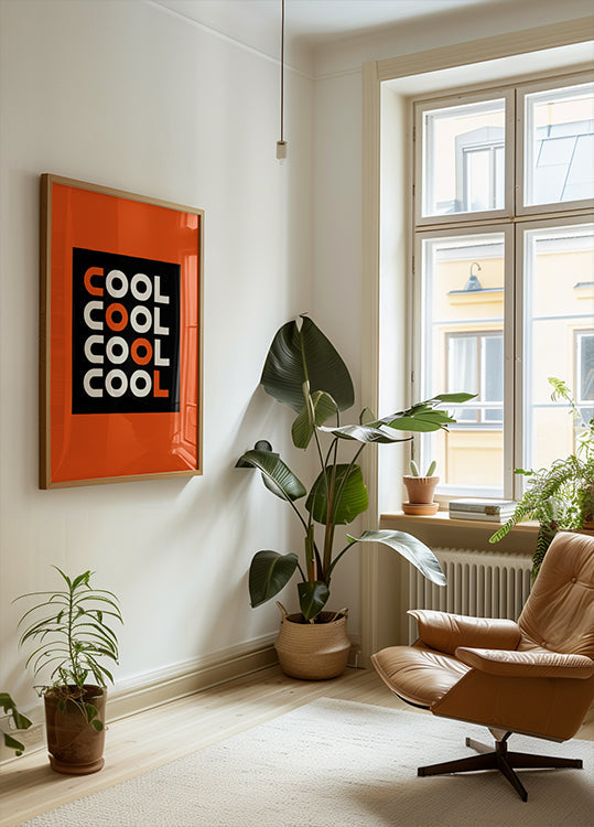 Viermal cooles Poster