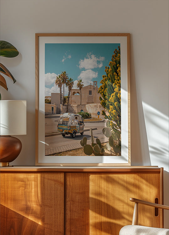 Tuk-Tuk-Fahrt-Poster