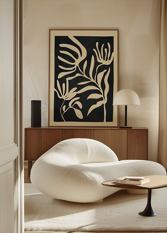 Minimal Abstract Art Plant (NEW) - Posterbox