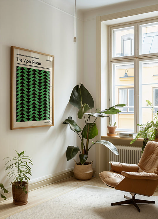 Viper-Raum-Retro-Poster