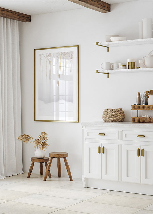 Winter Reflection Plakat - Posterbox