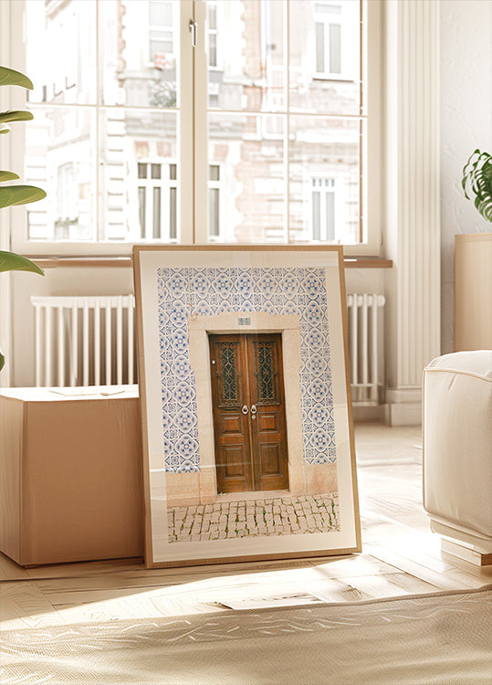 Das Ericeira-Türplakat