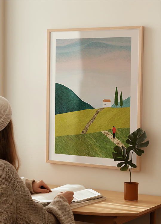 Poster „Walking Home“.