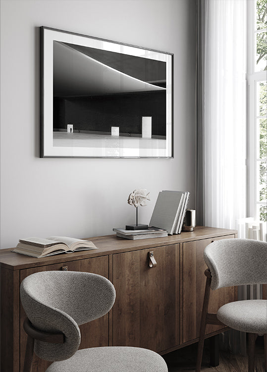 White doors Plakat - Posterbox