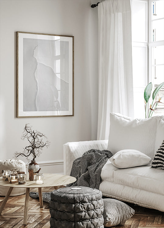 Winterlandschaftsplakat