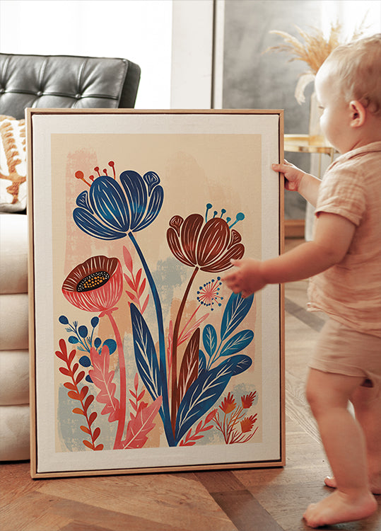 Picasso - Die Rosen Poster 
